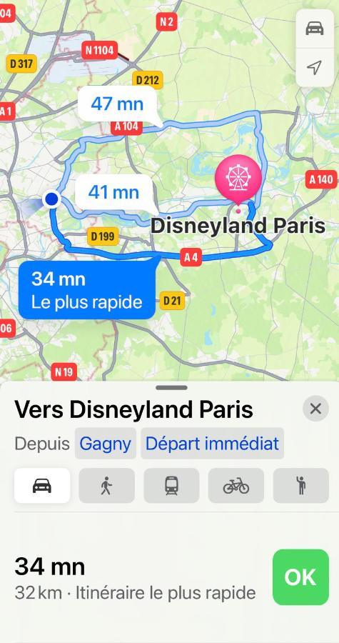 L Annexe - Parenthese Champetre Paris Disneyland Gagny Exterior foto